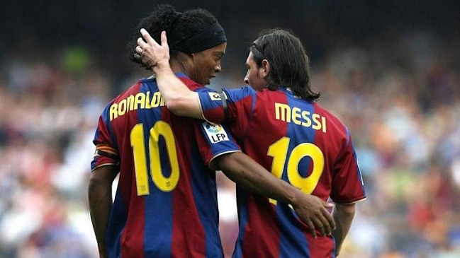 Ronaldinho: Messi podría jugar hasta los 50 años por su calidad única