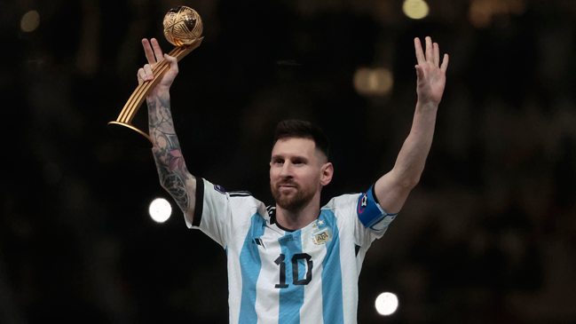Lionel Messi fue premiado con el Balón de Oro al mejor jugador del Mundial Qatar 2022