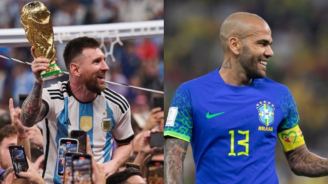 Dani Alves destacó "poder sudamericano" tras el título de Messi con Argentina en Qatar