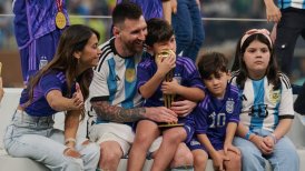 Los emotivos mensajes de Antonela para Messi: Nosotros sabemos lo que sufriste tantos años