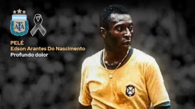 La controvertida condolencia de la AFA por la muerte de Pelé: Uno de los mejores de la historia
