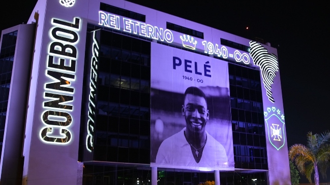 Conmebol rendirá minuto de silencio en honor a Pelé en Libertadores y Sudamericana