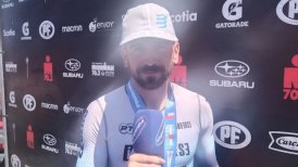 Antonio Benito, ganador del Ironman de Pucón: Me pone super contento abrir el año de esta forma