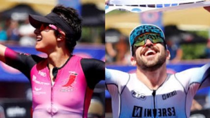 El Ironman 70.3 de Pucón coronó a Chile y España con los triunfos de Riveros y Benito