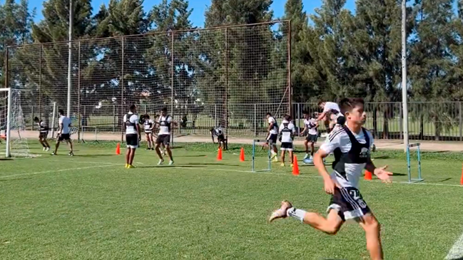 Colo Colo arrancó la semana de Supercopa con intenso trabajo físico