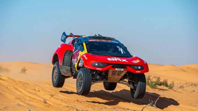Sébastien Loeb logró su tercera victoria y ya está en el podio del Rally Dakar