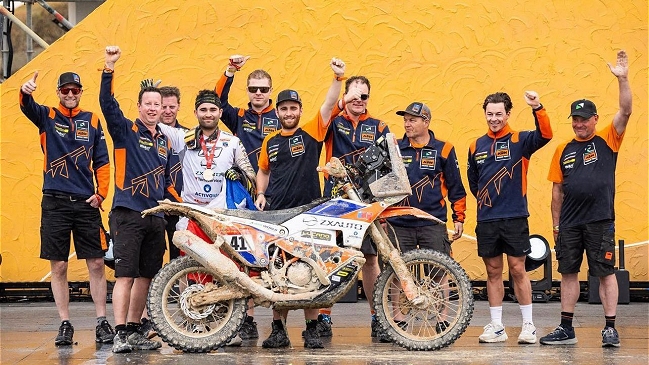 Tomás de Gavardo: "Mi papá estaría feliz de cómo terminé el Dakar"