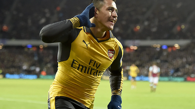 Alexis Sánchez recordó su buen momento en Arsenal