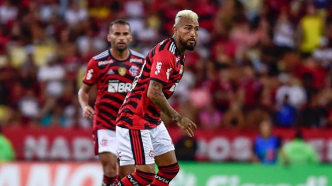 Arturo Vidal será baja en Flamengo para el tercer partido por el Campeonato Carioca