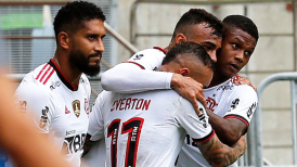 Pulgar fue titular en goleada de Flamengo sobre Nova Iguaçu por el Campeonato Carioca