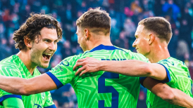 Wolfsburgo sorprendió con goleada tenística a Friburgo en la Bundesliga