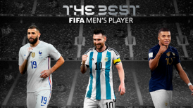 Messi, Mbappé y Benzema son los finalistas al The Best de la FIFA