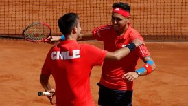 Tomás Barrios y Alejandro Tabilo debutaron con victoria en el dobles del Chile Open