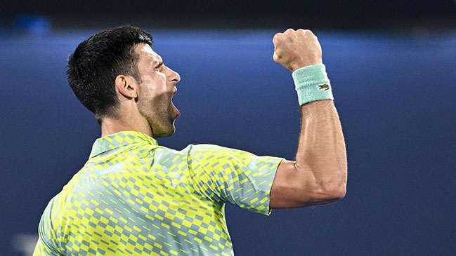 Novak Djokovic avanzó a cuartos y enfrentará a Hubert Hurkacz en el ATP de Dubai