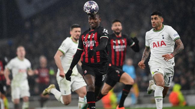 AC Milan se metió en cuartos de la Champions tras empatar con Tottenham