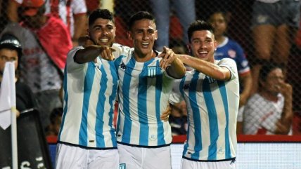 Racing contó con Arias, Opazo y Avilés en triunfo sobre Unión Santa Fe