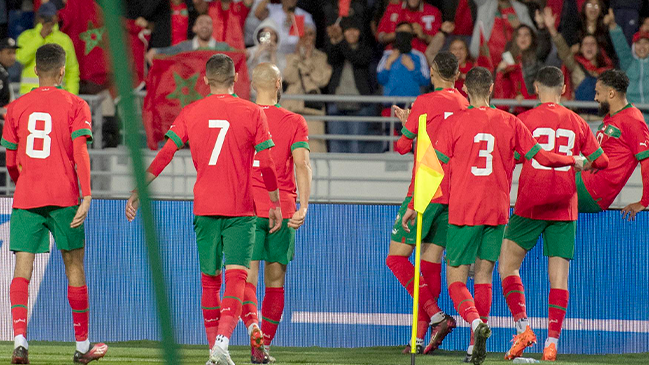 Marruecos confirmó su buen nivel y superó a Brasil en un amistoso