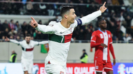 Cristiano Ronaldo brilló con un doblete en goleada de Portugal sobre Luxemburgo