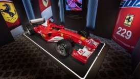 Un icónico Ferrari de Michael Schumacher saldrá a subasta en Hong Kong