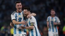 El festín de Argentina ante Curazao en el cierre de sus festejos por el título del Mundial
