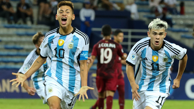 Argentina batió a Venezuela y arrancó el Sudamericano Sub 17 en la cima de su grupo