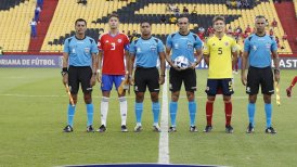 Chile choca con Colombia en el Sudamericano sub 17