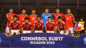 El fixture de la Roja sub 17 en el hexagonal final del Sudamericano