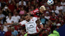 Ñublense tuvo nuevo traspié en la Libertadores ante el Flamengo de Vidal y Sampaoli