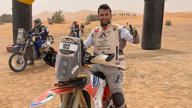 Tomás de Gavardo se adjudicó el octavo puesto del Marruecos Desert Challenge