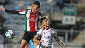 Palestino desaprovechó la ventaja numérica y firmó insuficiente empate con San Lorenzo
