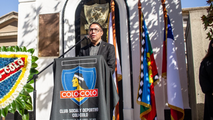 "Chilealbo" recibe la visita de Matías Camacho, presidente del Club Social y Deportivo Colo Colo