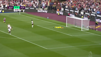 [VIDEO] El "regalo" de David De Gea a West Ham que complicó a Manchester United