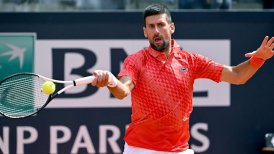 Novak Djokovic avanzó en el Masters de Roma con trabajado triunfo sobre Grigor Dimitrov