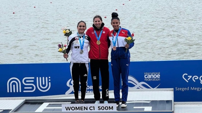 María José Mailliard fue subcampeona en la Copa del Mundo de canotaje