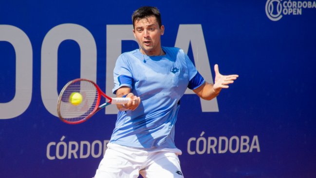 Tomás Barrios se vio sorprendido y dijo adiós al Challenger de Túnez