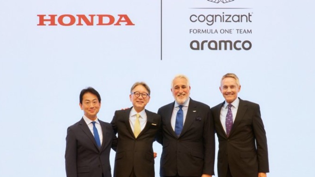 Honda volverá a la Fórmula 1 como proveedor de motores para Aston Martin