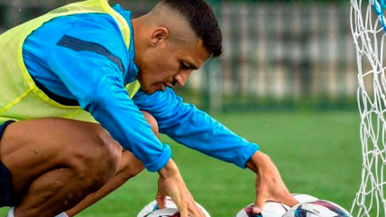 Alexis Sánchez mantiene sus exigentes trabajos en la recta final de la liga francesa