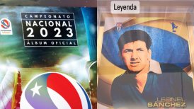 Con homenaje a leyendas: Panini lanzó el nuevo álbum del Campeonato Nacional 2023