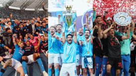 Los campeones, descensos y clasificados a copas en las principales ligas europeas