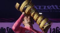 Primoz Roglic alzó en Roma el título de campeón del Giro de Italia
