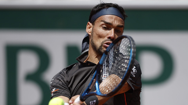 Fognini sorprendió a Auger-Aliassime y lo sacó de Roland Garros