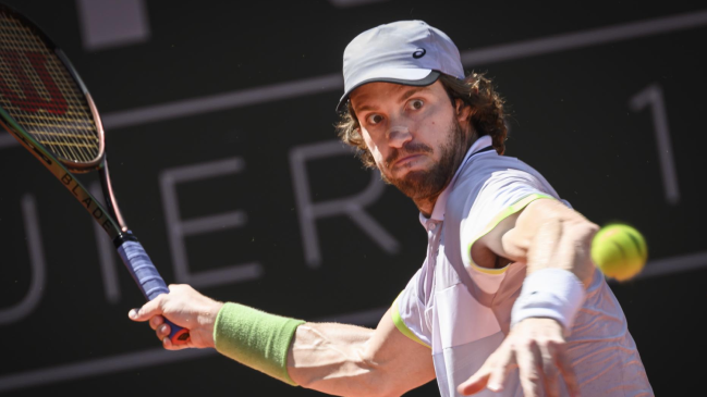 Nicolás Jarry dijo adiós al cuadro de dobles de Roland Garros