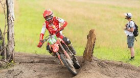 Chileno Ruy Barbosa recuperó el liderato en el GNCC de Estados Unidos