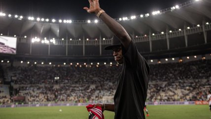 Vinicius Junior fue homenajeado por Flamengo en el Maracaná