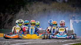 Sebastián Esteva fue el gran ganador en la quinta fecha del Campeonato Nacional de karting