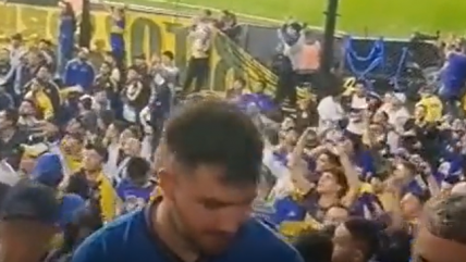 "Que se mueran los chilenos": El cántico de los hinchas de Boca en el partido contra Colo Colo
