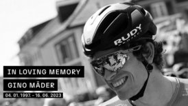 Ciclista suizo falleció luego de caerse por un barranco