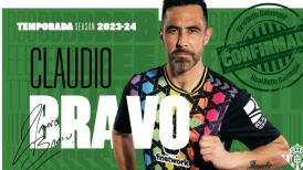 Claudio Bravo extendió su contrato con Real Betis