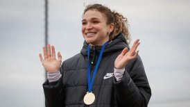 Martina Weil estableció nuevo record nacional de los 400 metros planos