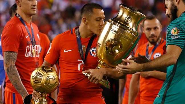 Alexis Sánchez compartió un alegre recuerdo por los siete años de la Copa América Centenario